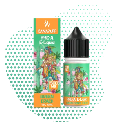 1500mg  HHC-A Green Crack Liquid 10ml