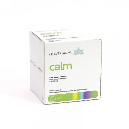 15mg CBD Beruhigung Calm Tee Flower Pharm