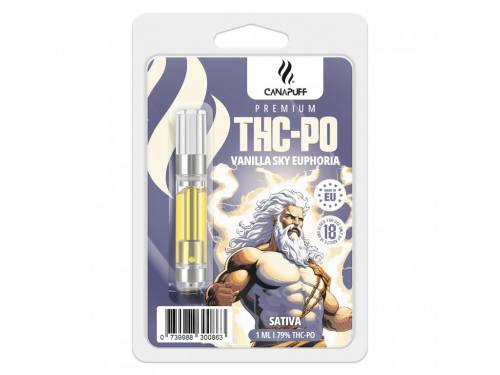 79%  THC-PO Vanilla Sky Euphoria 1ml Kartusche