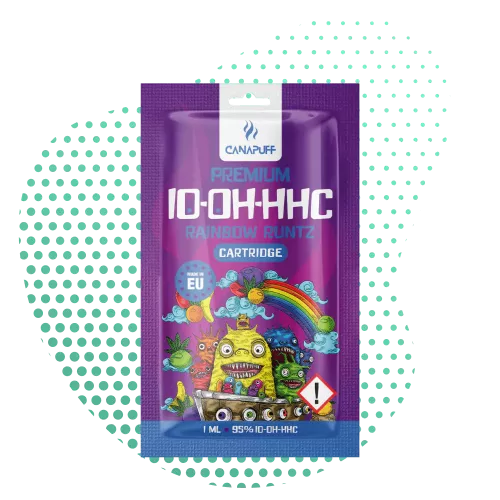 95% 10-OH-HHC Rainbow Runtz Kartusche  1ml