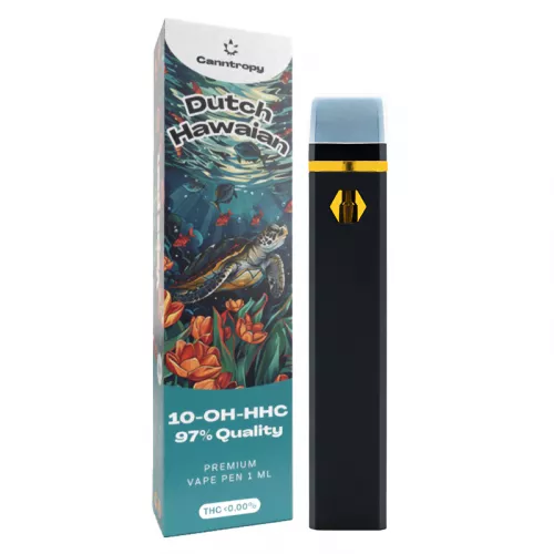 97% 10-OH-HHC Vape Pen Dutch Hawaian 1ml