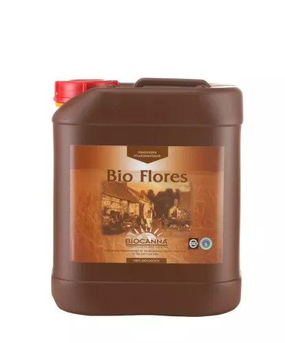 Canna Bio Flores 5 Liter Biologischer Flüssigdünger für die Blütephase