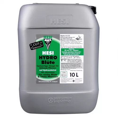 HESI Hydro Blüte 10 L Blütephase