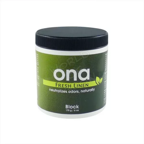 ONA Block - Fresh Linen Geruchsneutralisierer 170 g Dose